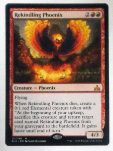 ＭTG英語/Rekindling Phoenix(再燃するフェニックス)/イクサランの相克/レア