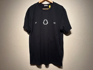 ♪送料無料★MONCLER × GENIUS LEWIS LEATHER × FRAGMENT★名作★Tシャツ★藤原ヒロシ★品番:G209U8C00007-8392B★国内正規品★黒★M♪