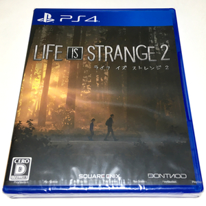 ■【新品未開封】ライフ イズ ストレンジ２　ＰＳ４　ＬＩＦＥ ＩＳ ＳＴＲＡＮＧＥ ２　１７歳以上対象　ライフ イズ ストレンヂ２　■ Ｂ