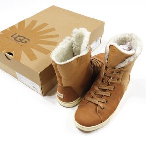 箱付 UGG アグ W CROFT ムートン スニーカー Size 7 #28326 レディース カジュアル