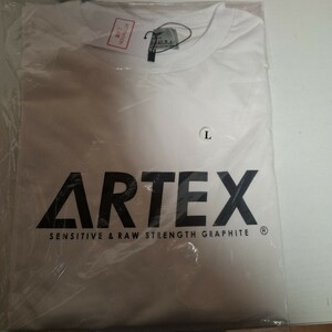 ＤRT　ディビジョン　ＡＲＴＥＸ　 ロングＴシャツ　白　　ロンＴ　ロゴＴシャツ　フィールドスタイル 　Lサイズ　　新品　