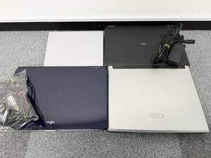 ★ 1円スタート　PC　パソコン　まとめて　4点　NEC　FUJITSU　SONY　TOSHIBA　ノートパソコン