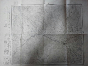 昭和8年鉄道補入5万分1地形図[日光]廃線東武矢板線日光軌道線