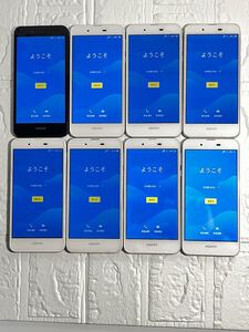 中古SHARP スマートフォン SH-L02_AQUOS L2 8台セット-671⑦