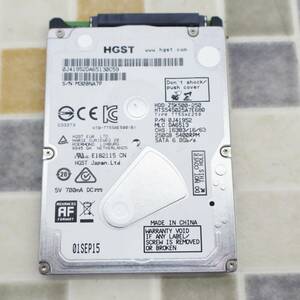 ∠ 250GB フォーマット済｜2.5インチ ハードディスク｜HGST HTS545025A7E680 HDD｜SATA 内蔵型 ■O6359