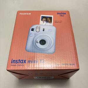 フジフィルム FUJIFILM インスタントカメラ チェキ instax mini 12 パステルブルー 未使用 新品 EX00133