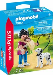 即決！新品 PLAYMOBIL 70154 スペシャルプラス ママと犬 プレイモービル