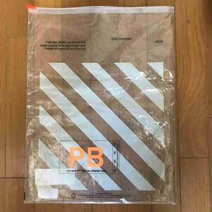 正規 OFF-WHITE c/o VIRGIL ABLOH オフホワイト ヴァージルアブロー 付属品 Tシャツ ビニール 保存袋