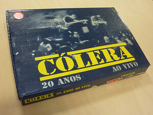 COLERA/20 ANOS AO VIVO BOX SET rdp olho seco brazil rattus