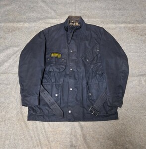 綺麗　超希少色　黒　40　　バブアー　SMU　　 インターナショナル 　barbour international 　ヴィンテージ　　イギリス軍　ベルスタッフ