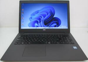 ◆１円スタート◆i7-8550U◆NEC LAVIE NS700/K◆Windows11 ◆新品SSD256GB◆メモリ8GB◆ 