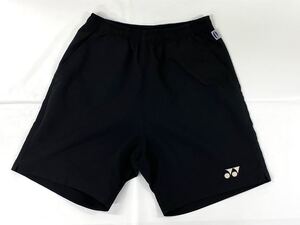 45★即決★ヨネックス★ハーフパンツ★Sサイズ（UNI男女兼用サイズ規格）★黒★ベリークール★中古★YONEX★バドミントン★テニス★