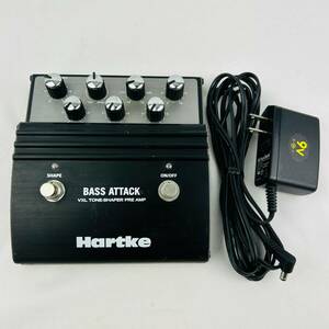 【送料込み】Hartke BASS ATTACK ハートキー ベース用プリアンプ エフェクター ＃6215117