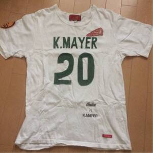 ☆K.MAYER Tシャツ メンズM インディアンコラボ ワッペン付き