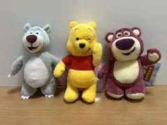 ディズニー＆ピクサーキャラクター　くまさん大集合ぬいぐるみ