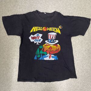 used HELLOWEEN ハロウィン　1989 Japan Tour Tシャツ L