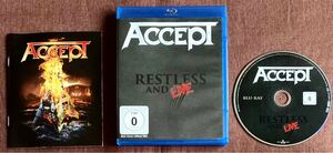 Blu-ray/アクセプト/ACCEPT/レストレス・アンド・ライヴ/RESTLESS LIVE/ウド・ダークシュナイダー/ジャーマン/HM/ドイツ/ヘヴィ/パワー2010