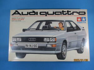 タミヤ 1/24 アウディ クアットロ Audi quattro フルディスプレイモデル（ タミヤ 1/24 スポーツカーシリーズ No.31) 小鹿タミヤ　絶版品