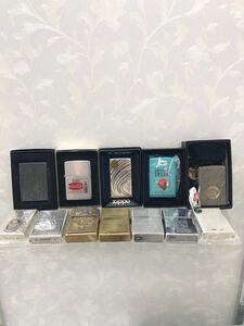 1円スタート ZIPPO ジッポー コカコーラ セブンスター マイルドセブン アメスピ エレファント 角瓶 オロビアンコ まとめ レア品 1116M