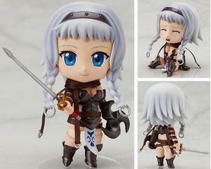 完全未開封新品 とれたてほびーちゃんねる抽選販売　FREEing　クイーンズブレイド　ねんどろいど レイナ　2Pカラーver.