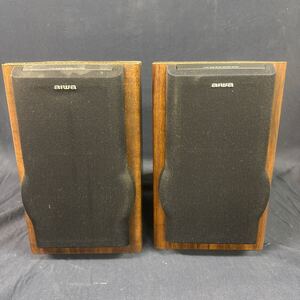 ◆中古 aiwa/アイワ スピーカーシステム ペア SX-N3000 オーディオ 音響機器 サイズ約H32.5×20×24cm 214-27