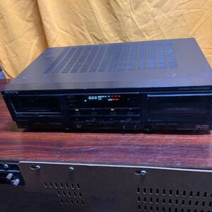 TONO☆IZA0164☆ SONY TC-WR810　STEREO CASSETTE DECK　　ダブルカセット MADE IN JAPAN