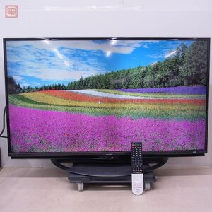 ★SHARP 液晶テレビ AQUOS 4T-C45AL1 45インチ 2019年製 4K アクオス シャープ リモコン付 ジャンク 【SI