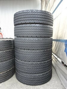 245/80R17.5　133/131J　ヨコハマ　905W　中古スタッドレス６本　送料無料　（060819）