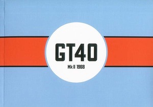 ■洋書　コマカイブックス KOM-UDG020 GT40 Mk.I 1968 写真資料集