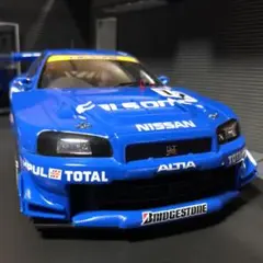 未展示品　オートアート1/18 JGTC 2002 カルソニック スカイライン