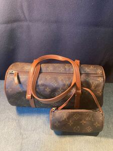  LOUIS VUITTON パピヨン M51365 ポーチ付 ECLAIR