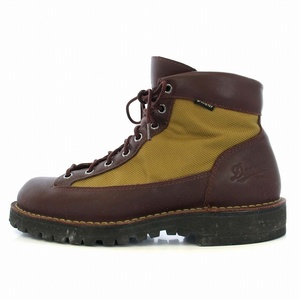 ダナー DANNER DANNER FIELD トレッキングブーツ シューズ レースアップ 切替 US7.5 25.5cm 茶 ブラウン ベージュ D121003 /TK メンズ