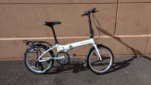 ほぼ新品・未走行 Harry Quinn LONG BRIGHT207 20インチ 折りたたみ自転車 ミニベロ (検: DAHON Tern RENAULT)