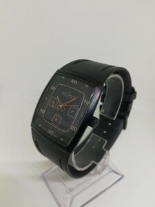 【稼働品】SKAGEN スカーゲン 390LTMRBO メンズデイデイトクォーツ腕時計