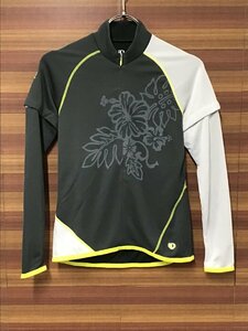 GX002 パールイズミ PEARL iZUMi メッシュ 長袖サイクルジャージ Ｓ グレー レディース