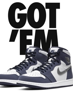 【 新品未使用品！ 】 Nike Air Jordan 1 High OG CO.JP ナイキ エアジョーダン cojp Midnight Navy 【 国内SNKRS当選！ 】