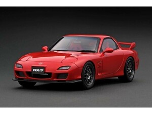 ◎絶版品！【POLER MASTER MODELS(ポーラーマスターモデルズ)】 1/18 マツダ RX-7 スピリット R レッド [PLM22001-03]★未開封新品！