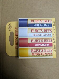 BURT`S BEES バーツビーズ 新品リップクリーム 4個セット ②