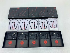 【中古・ジャンク品】Beats ビーツ Apple BeatsX MX7X2PA/A ワイヤレスイヤホン 5点セット【動作未確認/充電不良/内容物確認済】.,