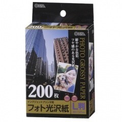 01-3259 フォト光沢紙 L版 200枚入 PA-PHG-L/200