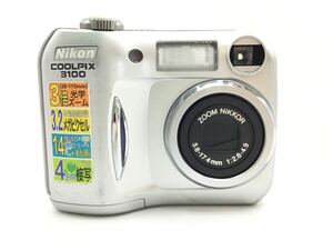34997 【動作品】 Nikon ニコン COOLPIX 3100 コンパクトデジタルカメラ 電池式