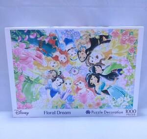 【新品 未開封品】ディズニー フローラル・ドリーム ジグソーパズル パズルデコレーション 1000ピース 送料無料