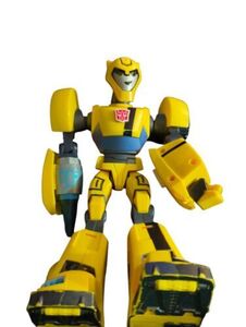 Hasbro TRANSFORMERS Bumblebee Animated Bots 11" Talking Sound Lights 2007 海外 即決