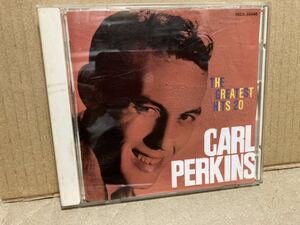 CARL PERKINS【国内CD GREATEST HITS 20】ROCK/POPS/ロカビリー