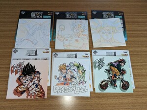 一番くじ ドラゴンボール HISTORY OF SON GOKOU　D賞　ボールドキャンバス 3種　複製原画　風ボタンキャンバス　3種　鳥山明