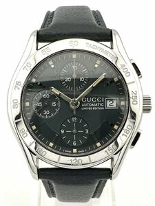 GUCCI 503 CHRONO LIMITED EDITION 限定クロノグラフ 自動巻き時計 グッチ OH済み