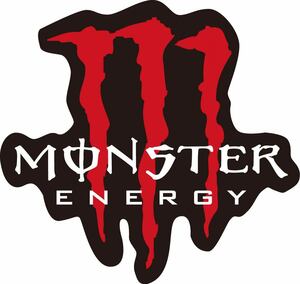 MONSTER ENERGYステッカー 70mm×70mm