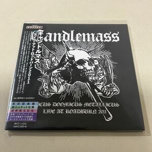 北欧メタル 国内盤 帯付 紙ジャケ Candlemass Live At Roadburn 2011Epicus Doomicus Metallicus キャンドルマス/ライヴアットロードバーン