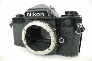 ▼ Nikon ニコン FE ブラック フィルム一眼レフ 中古 240305K2596
