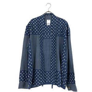 VISVIM(ビズビム) DOT LHAMO SHIRT 15SS (blue)